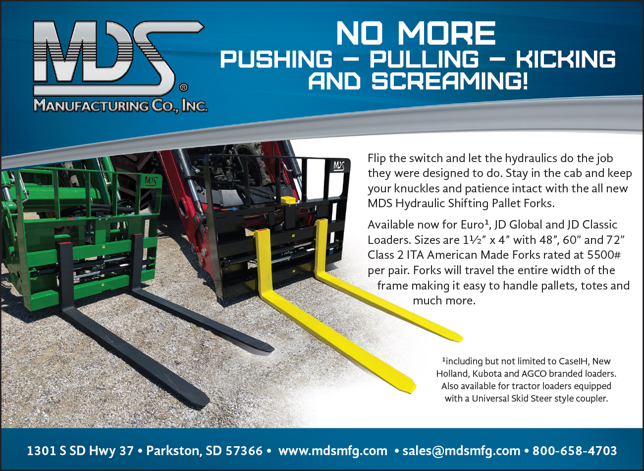 Hydraulic shifting Euro, Global, JD Classic